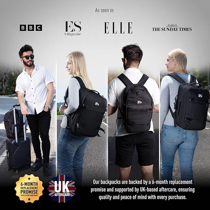 Ryanair Cabin Bags 40x20x25 20L Travel Backpack